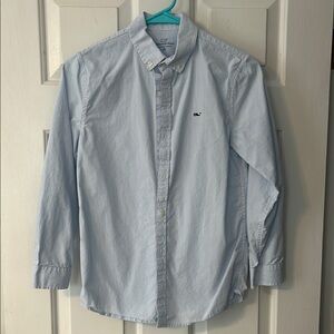 Vineyard Vines Blue Striped Button-Down Shirt